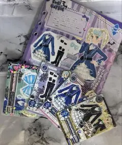 ストライプトレンチワンピコーデ　セット　藤堂ユリカ　アイカツ