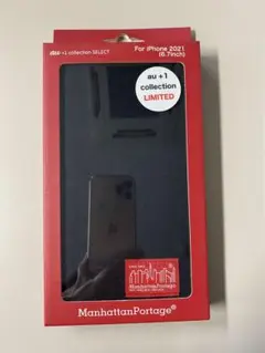 iPhone15 マンハッタンポーテージ ブックタイプケース ディズニー au限定】Manhattan Portage BOOK TYPE CASE for iPhone 15