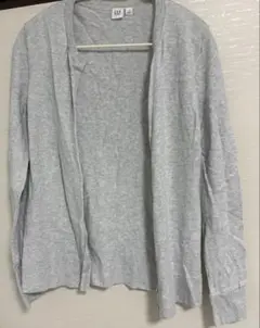 GAP グレー　カーディガン　M