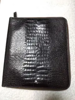 MONTBLANC クロコ　ノート A5 未使用品 モンブラン ノートカバー クロコ型押し A5サイズ