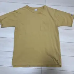 Champion マスタード Tシャツ M