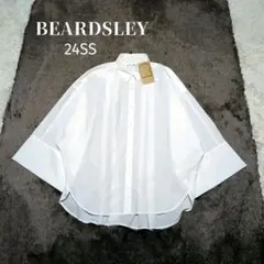 タグ付き未使用✨BEARDSLEY ビアズリー ドルマンビッグシャツ 24SS