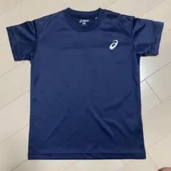 asics ネイビー Tシャツ 130サイズ