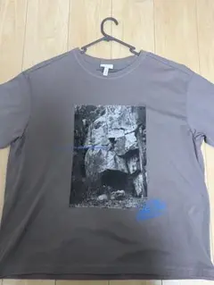 H&M リラックスフィット Tシャツ グレー XL