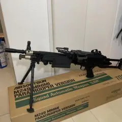楽天市場】生産終了品 TOP JAPAN 電動ガン M249 FN MINIMI