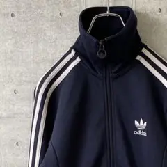 adidas アディダス ロゴ刺繍 トラックジャケット ジャージ ヨーロッパ