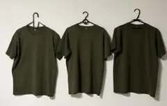 【USED】ＯＤドライシャツ　Ｌ　３着