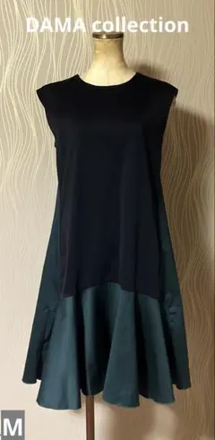 お値下げ‼️DAMA collection 　バイカラーワンピース