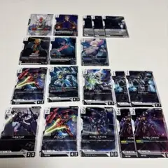 ガンダム カードゲーム　水星の魔女　18枚セット