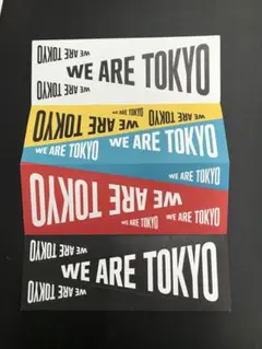 WE ARE TOKYO ステッカーセット 4色