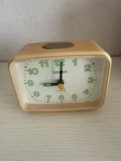 CITIZEN クオーツ 置時計 レトロ