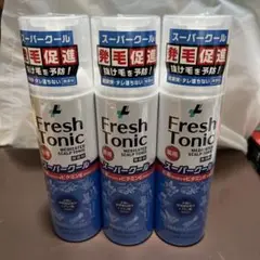 【3点セット】柳屋 薬用育毛 フレッシュトニック <無香料スーパークール>