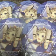 コンパス まとい 宝石コースター×5