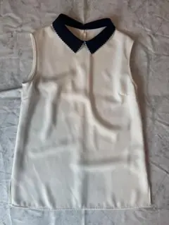 Rene バイカラー　ブラウス