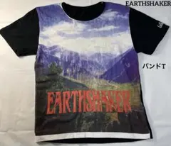 EARTHSHAKERアースシェイカージャパメタバンドTロックT usedピチT