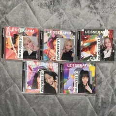 LE SSERAFIM CRAZY JPソロジャケット　5形態セット
