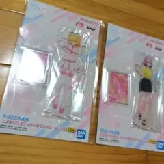 2.5次元の誘惑　スタンド付き　ビッグアクリルプレート　美少女アニメ２種類セット
