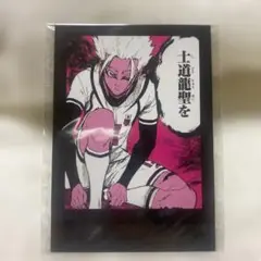 ブルーロック　士道龍聖　モノクロカード第2弾　ぱしゃこれ　原作絵