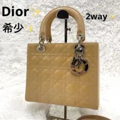 Christian Diorレディディオール カナージュ 2wayハンドバッグ