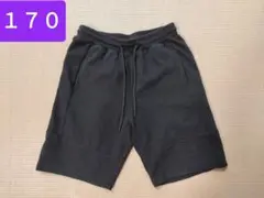 170 半ズボン ブラック 無地 男子