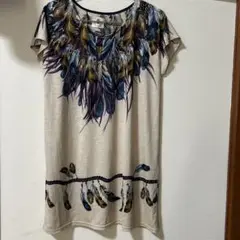 Bou jeloud チュニック　ワンピース　羽　ブージュルード