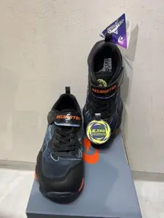 値下げ新品／未使用ムーンスター：スキルシュター：ジュニアスニーカー21.5
