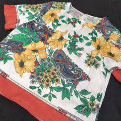 Grace Class グレースクラス トップス シャツ ブラウス 半袖 花柄