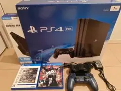PS4 Pro 本体（CUH-7000BB01） 完品セット
