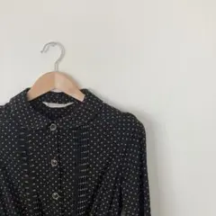 【美品✨】31 Sons de modeドット　ミニワンピース Sサイズ