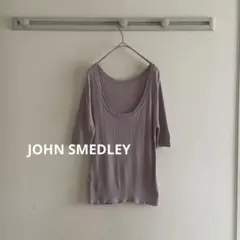 JOHN SMEDLEY コットンサマーニット　サイズS