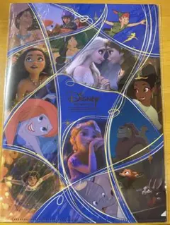 【展覧会限定】ディズニー・イマーシブ 豪華キャラクター集合 A4クリアファイル
