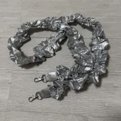 スマホストラップ スマホショルダー シルバー