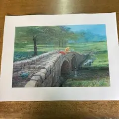 【世界限定395!ディズニーアート熊のプーさん4】エレンショウ未使用/保証書付き ディズニーセル画 くまのプーさんなど（ディズニーセル画 くまの