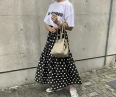mite 切替ドットスカート