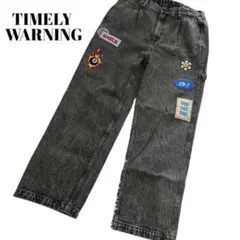 美品✨タイムリーワーニング デニム ペインターパンツ L