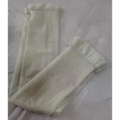 アイボリー シフォン つけ袖