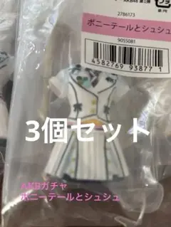 AKB48トルソーガチャ第一弾ポニーテールとシュシュ3個セット