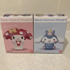 サンリオキャラクターズフレンズ3 フィギュア、タキシードサムマスコット