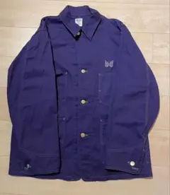 Needles × SMITH コットンツイルカバーオールジャケット　パープル