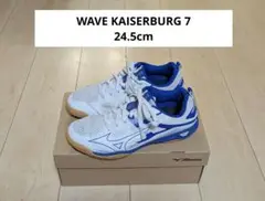 卓球用シューズ【mizuno】WAVE KAISERBURG7 24.5cn
