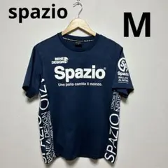 spazio スパッジオ サッカー　Tシャツ　フットサル　サイズM 紺色