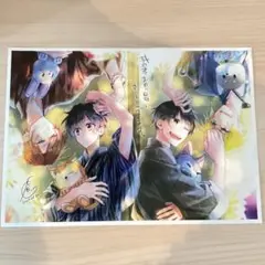 佐々木と宮野 平野と鍵浦 レア ネップリ A4サイズ 春園ショウ 非売品