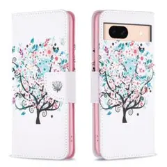Google pixel 8 8A兼用　手帳型ケース　可愛い個性　　ホワイト