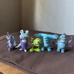 モンスターズインク フィギュア 5体セット　オマケ