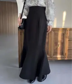 ロングスカート　マーメイドスカート　ハイウエストスカート　スカート