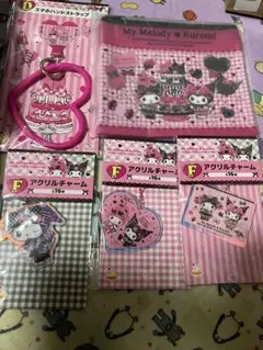 happyくじ　マイメロ　クロミ