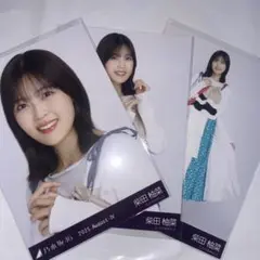 乃木坂46 生写真　柴田柚菜　アシンメトリー　香川　コンプ