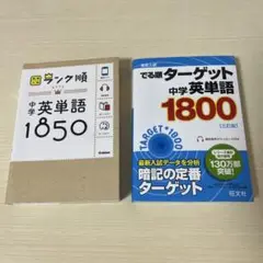 【高校受験】英単語帳 出る順 ランク順 セット