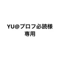 YU@プロフ必読様　専用