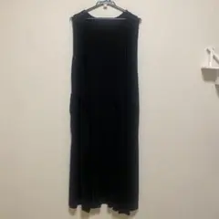 ノースリーブロングジレ FREEサイズ